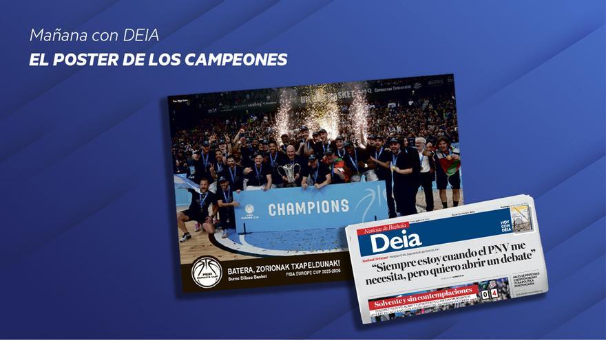 El SURNE Bilbao, protagonista este viernes en DEIA con un póster exclusivo