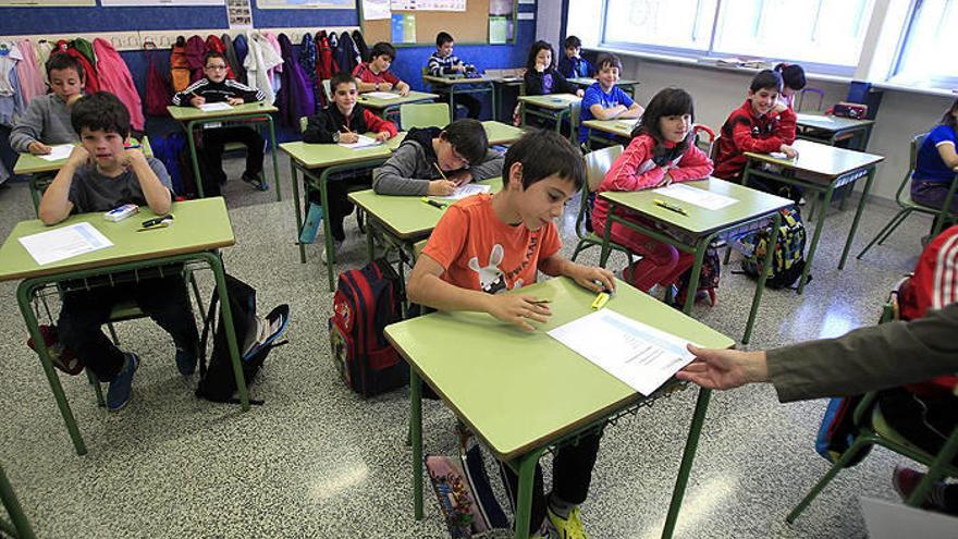 Escolares de 4º de Primaria del CP El Lago de Mendillorri.