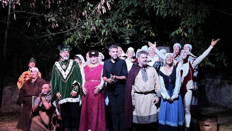 Labiano quiere hacer de la leyenda de Felicia y Guillén una tradición teatral