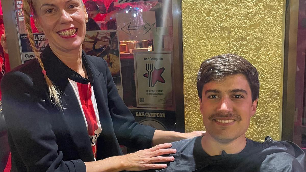 Imagen de la anterior edición de Movember en el bar &#039;Campeón&#039; de Bilbao