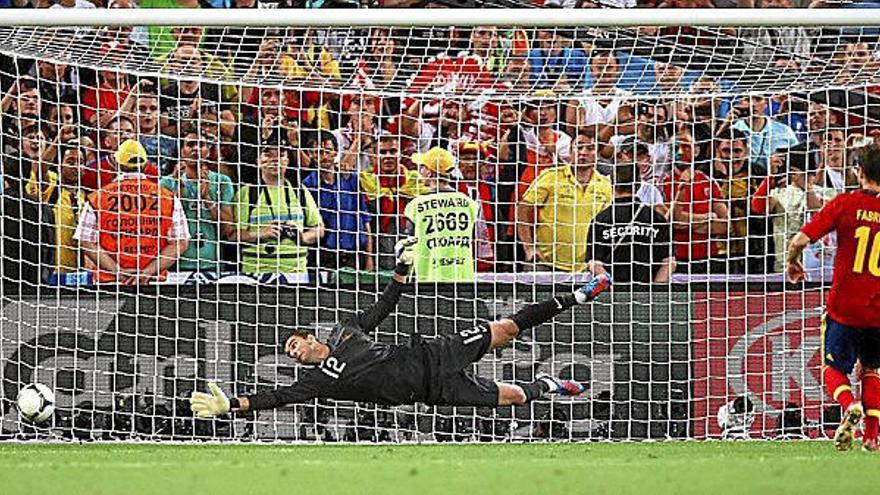 Los penaltis del España-Portugal, lo más visto de la historia
