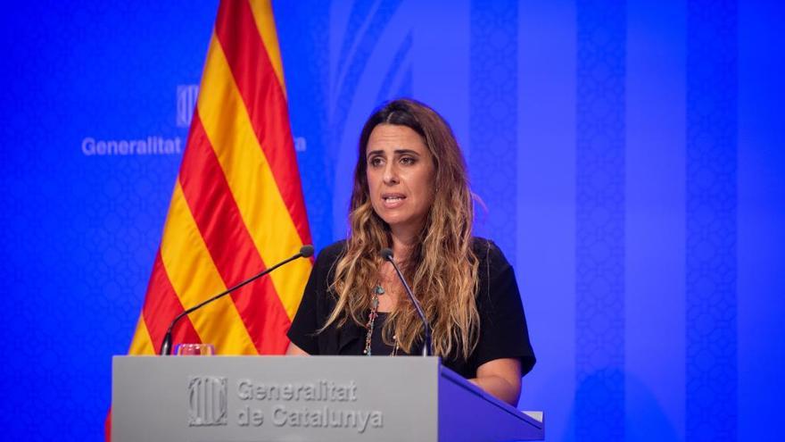 La portavoz del Govern de la Generalitat, Patrícia Plaja.