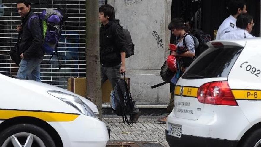 Los Jóvenes que ocuparon el teatro donostiarra dicen que no fue algo simbólico