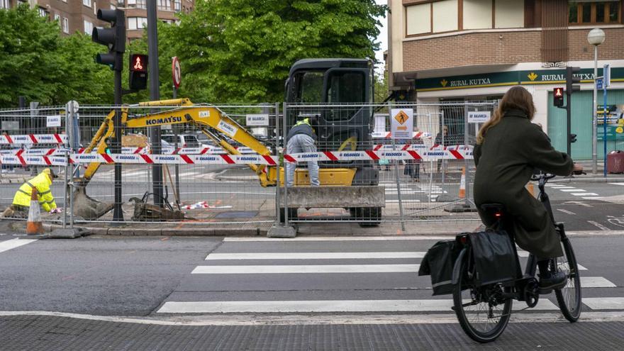 Comienzan las obras para habilitar paradas exclusivas de Alavabus en Vitoria