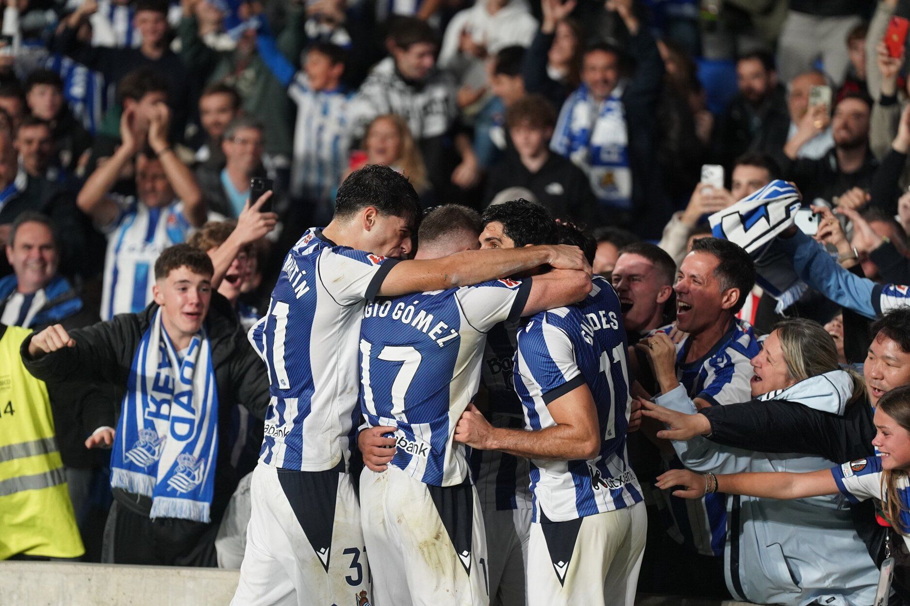 Las mejores imágenes del partido entre la Real y el Athletic