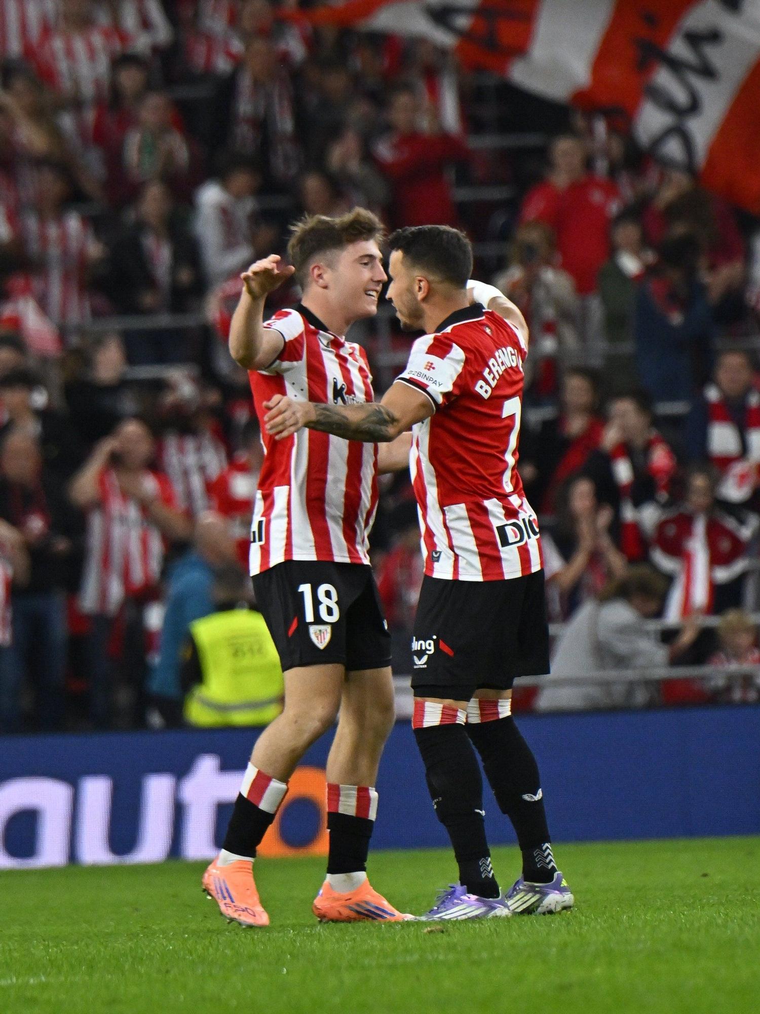 El Athletic-Girona, en imágenes