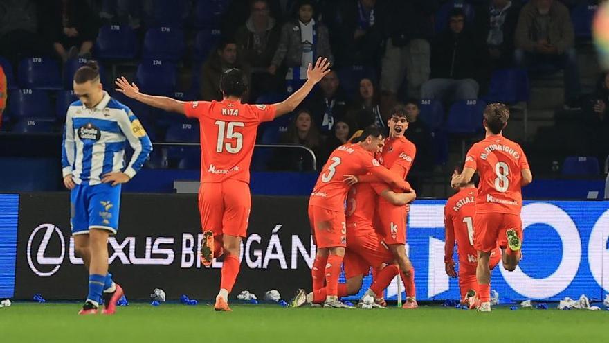 El Sanse vence al Deportivo en Riazor (0-3)