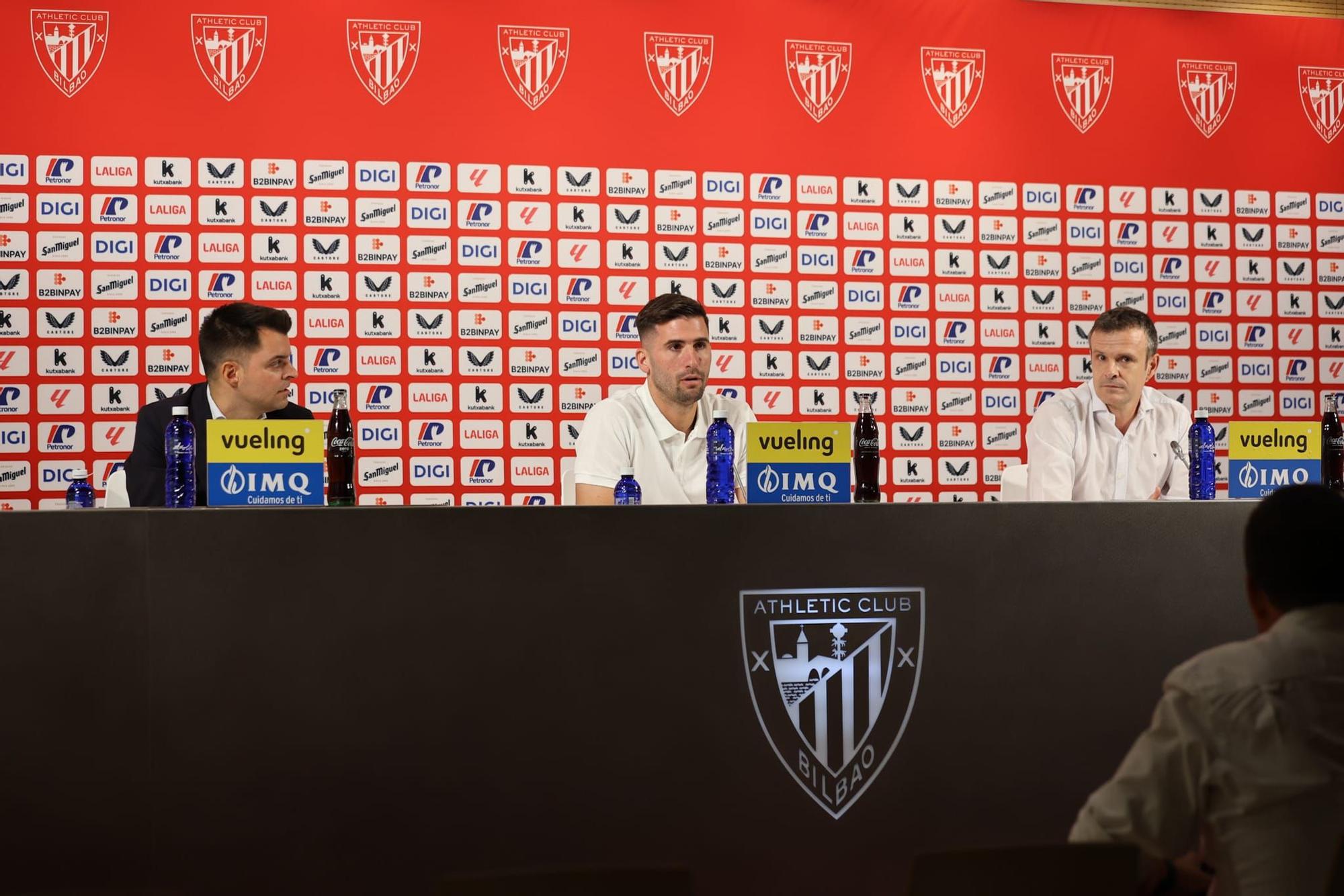 Presentación de Jesús Areso como jugador del Athletic