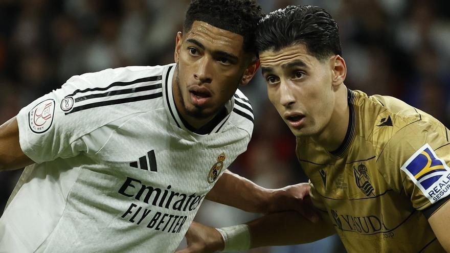 El Real Madrid visitará Anoeta sin Bellingham ni Camavinga