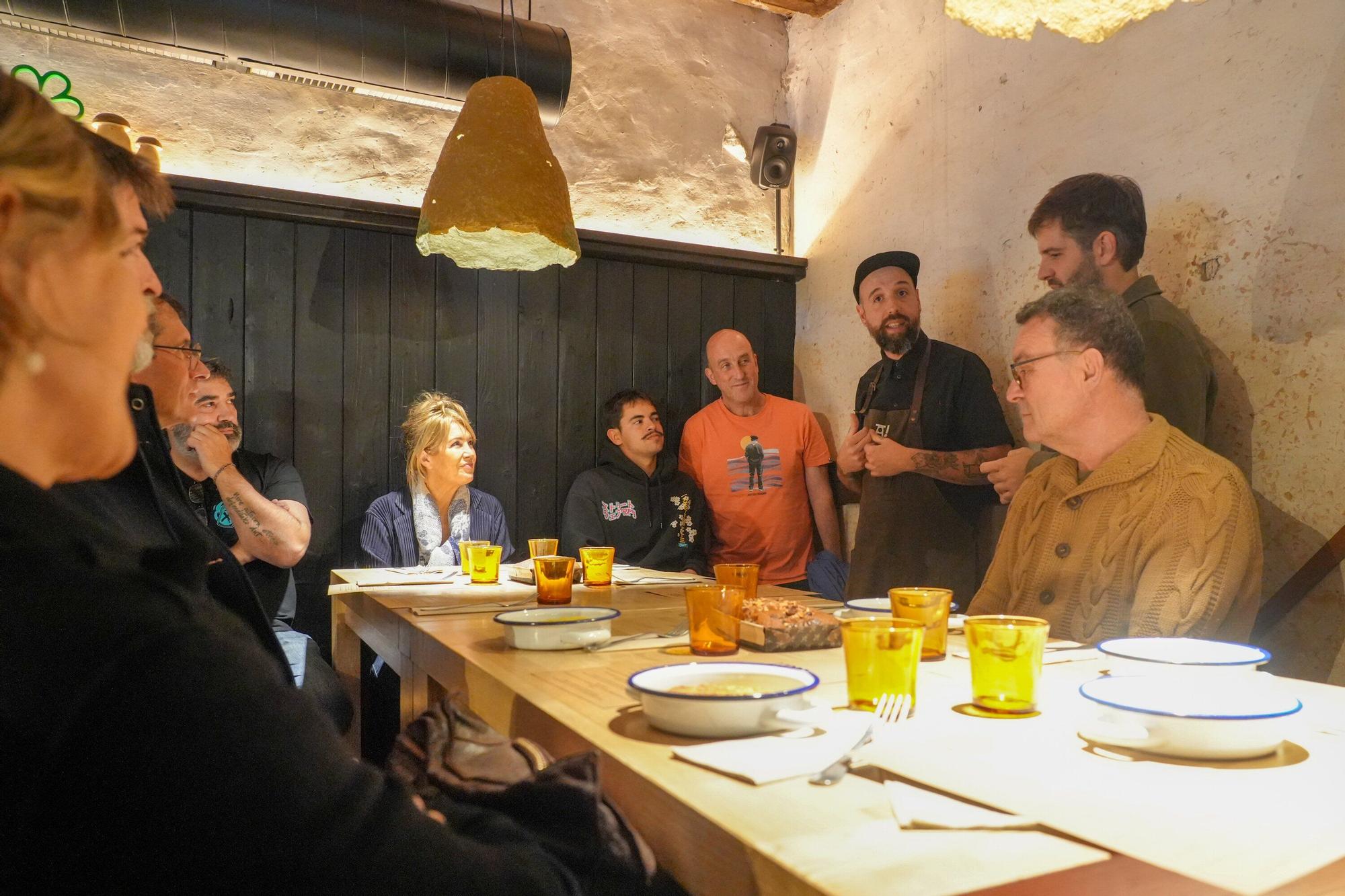 En imágenes: Homenaje a a la gastronomía alavesa en el restaurante Arrea!