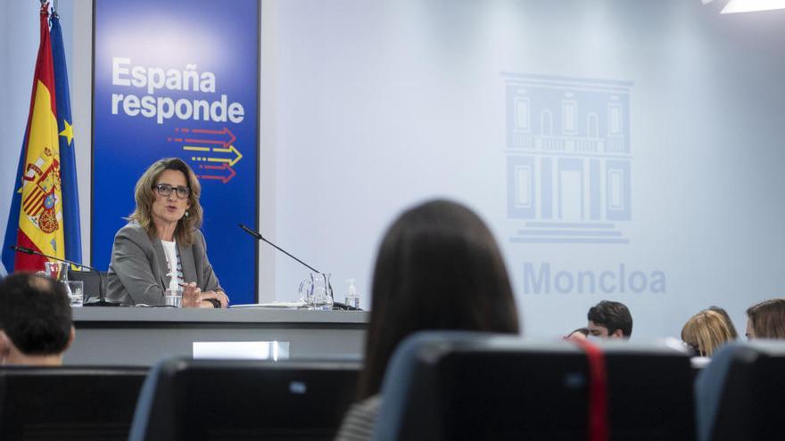 Teresa Ribera ha dado a conocer este tope conjunto. Teresa Ribera ha dado a conocer este tope conjunto.