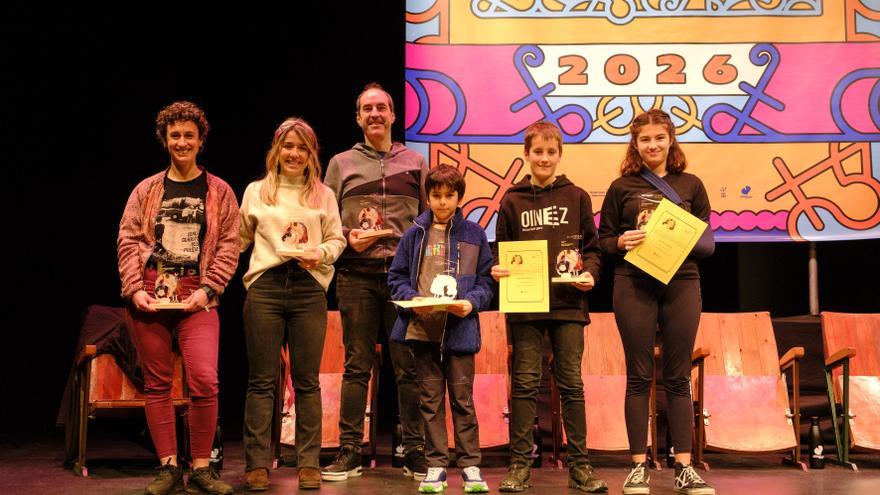 Del bertso adulto a la voz más joven: Alazne Untxalo y Olaia Leitza triunfan en el concurso de Pamplona