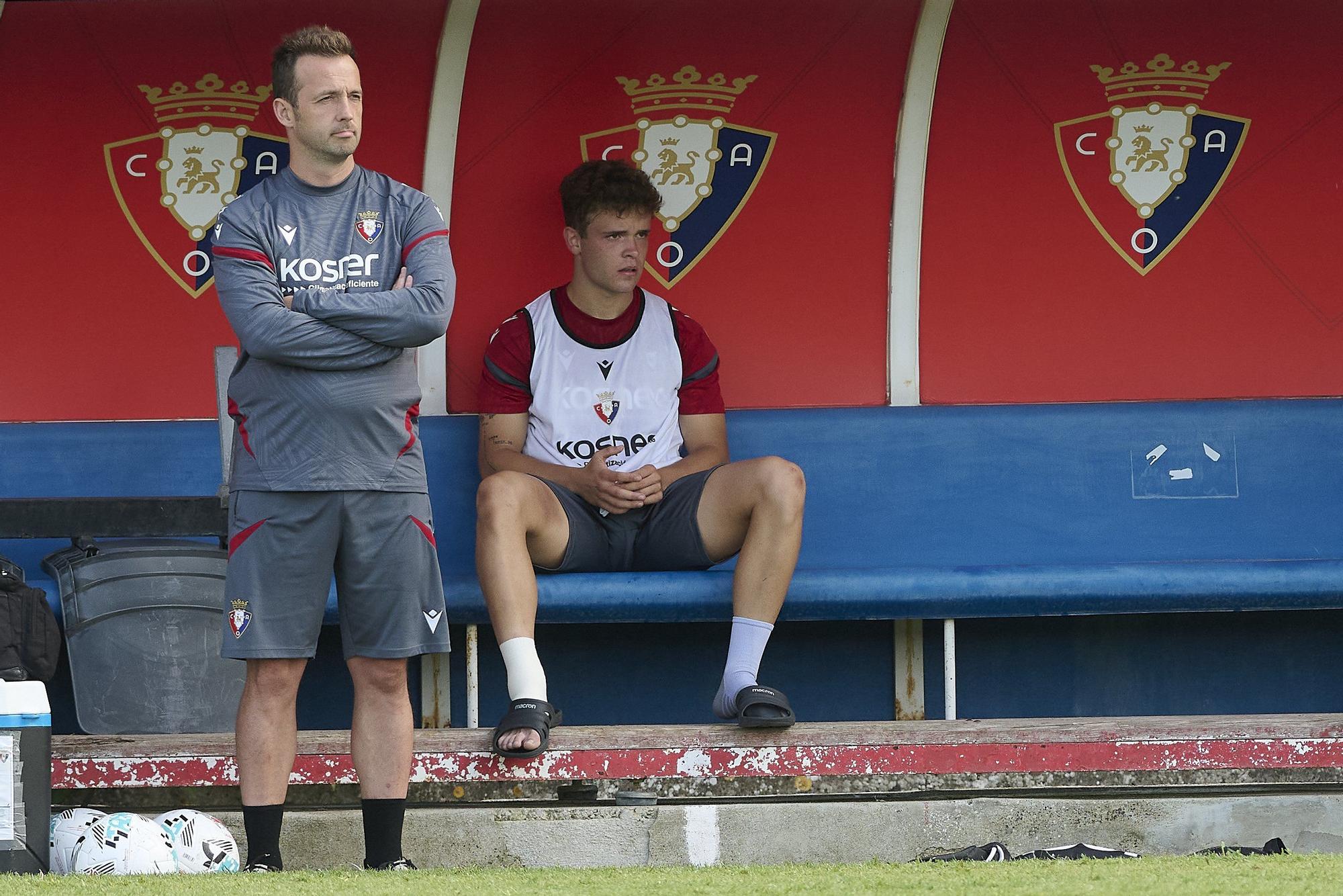 Fotos del entrenamiento de tarde de Osasuna (23/07/2025)