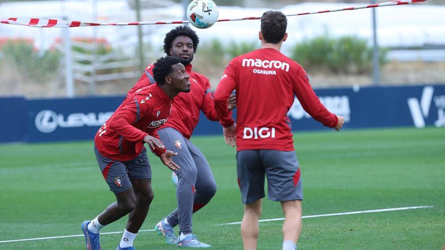 Fotos del entrenamiento de Osasuna (12/09/2025)