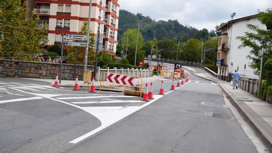 Ordizia: cierre de un carril en el puente frente a Tximista hasta el 8 de octubre