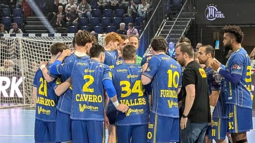 El Bidasoa se sostiene en Kiel