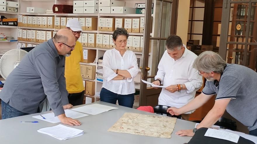 El Archivo Municipal de Tudela recibe el depósito documental de la genealogía de la familia Olaso