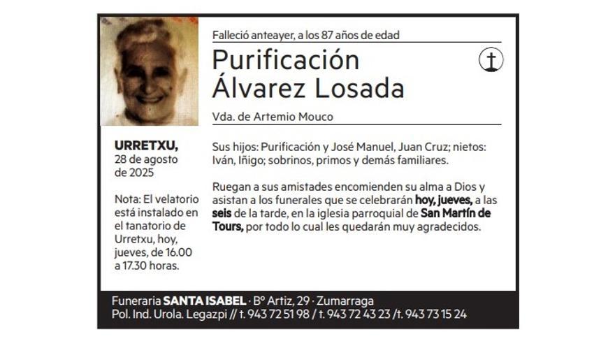 Purificación Álvarez Losada