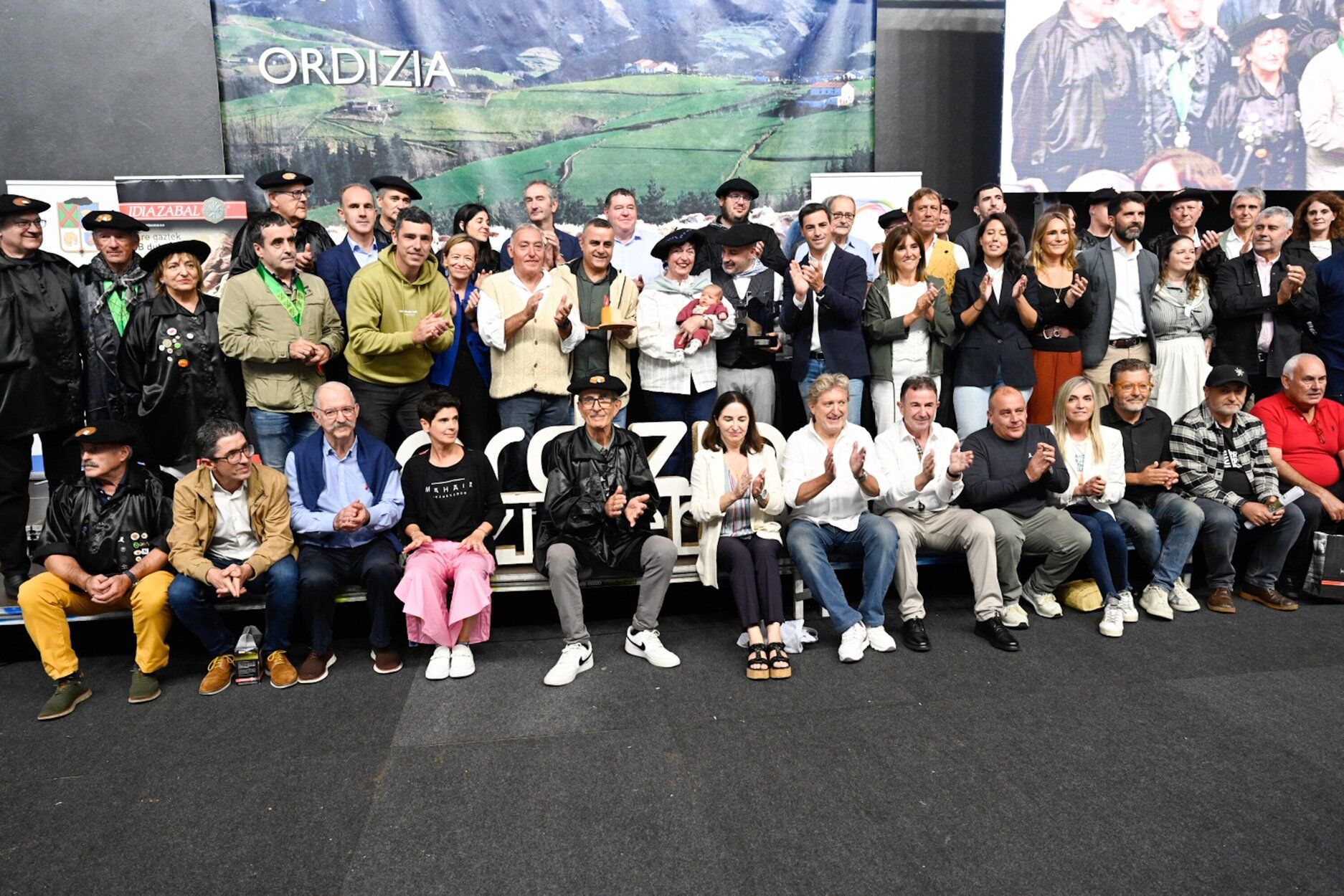 Las mejores imágenes del concurso de quesos de Ordizia