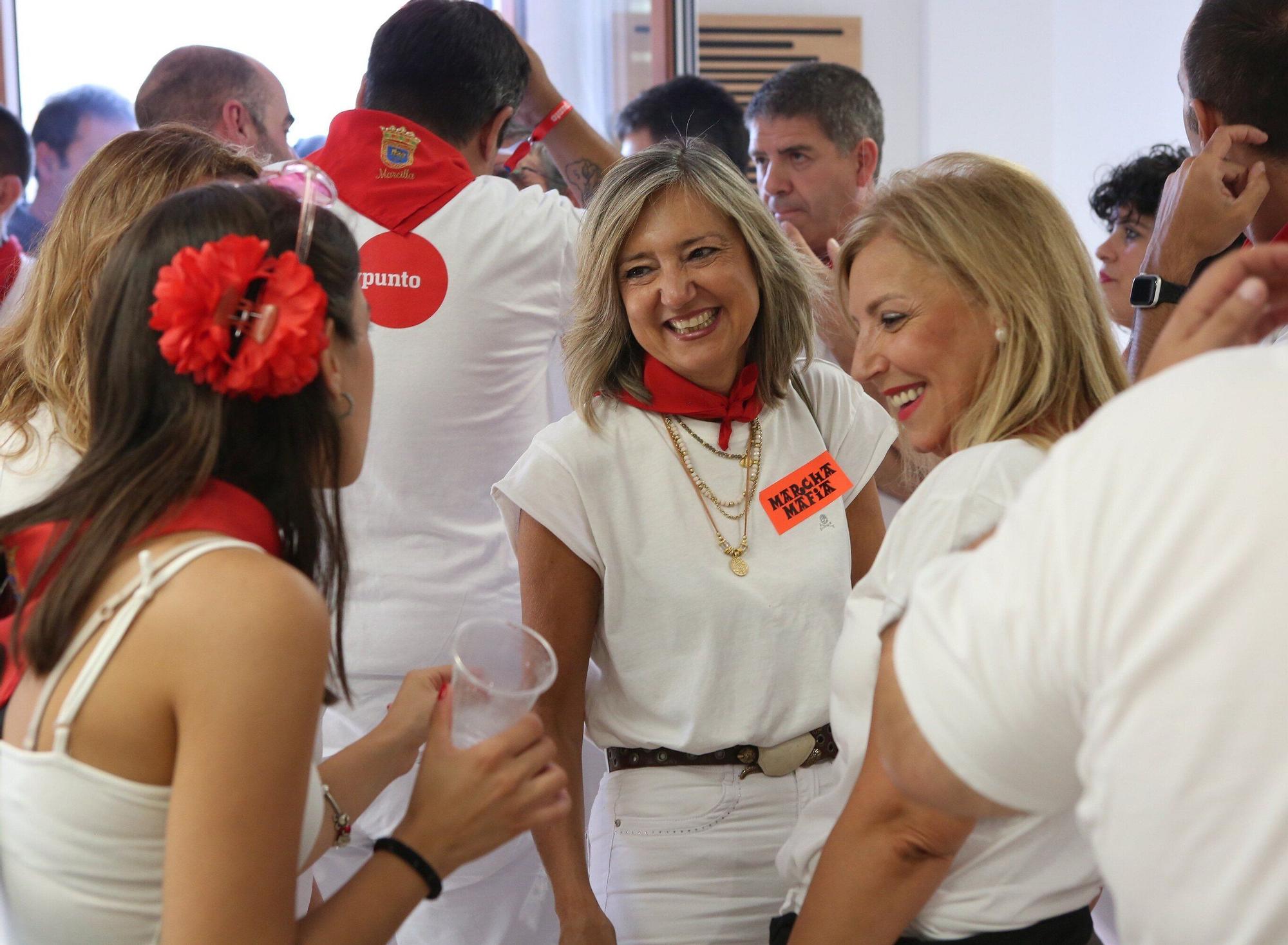 Fotos del cohete de Marcilla