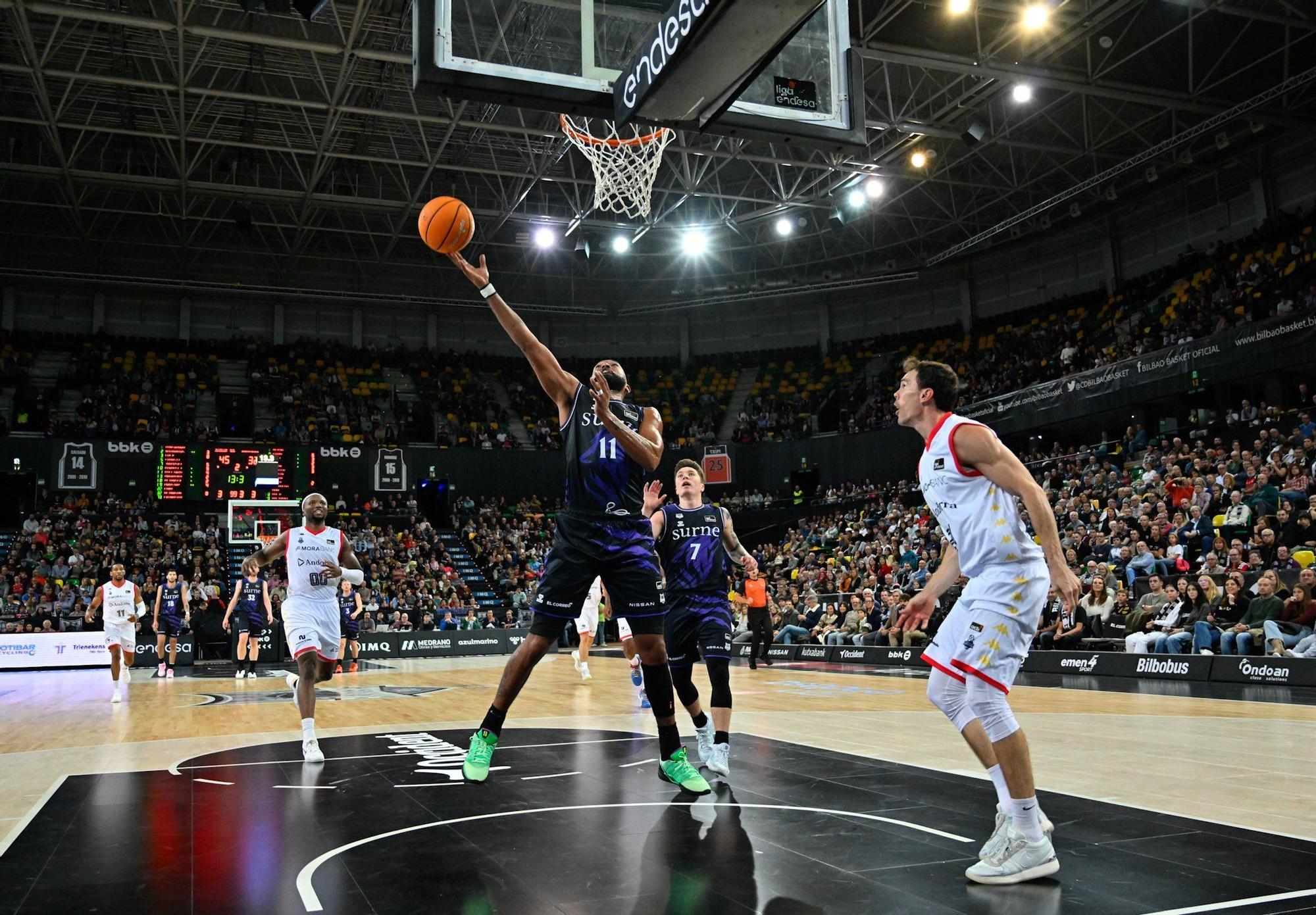 El Surne Bilbao Basket-Morabanc Andorra, en imágenes