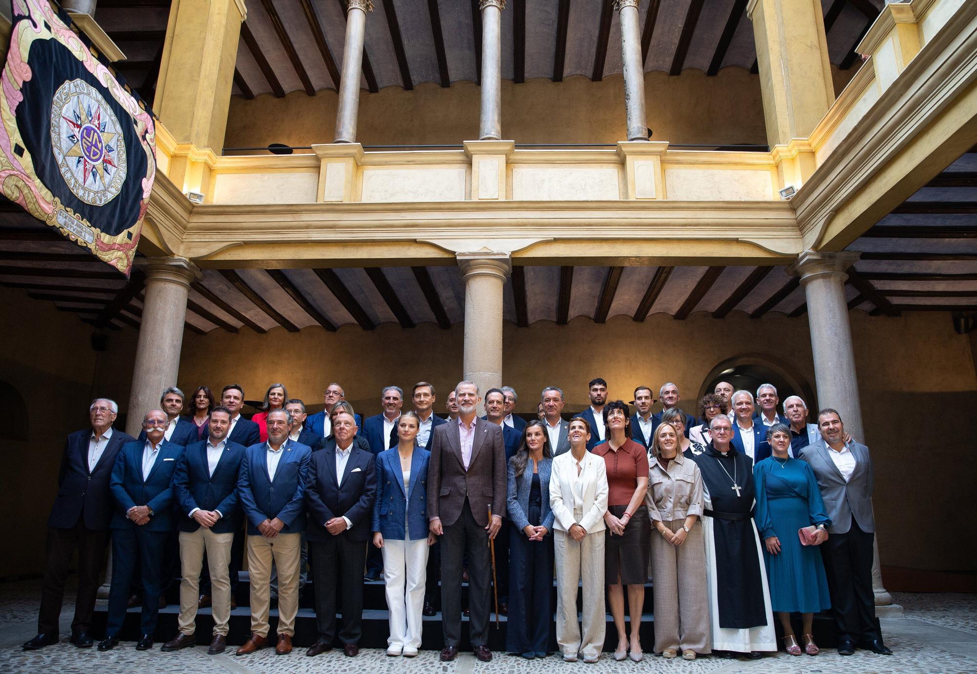 Fotos de la visita de los Reyes a Olite y Tudela