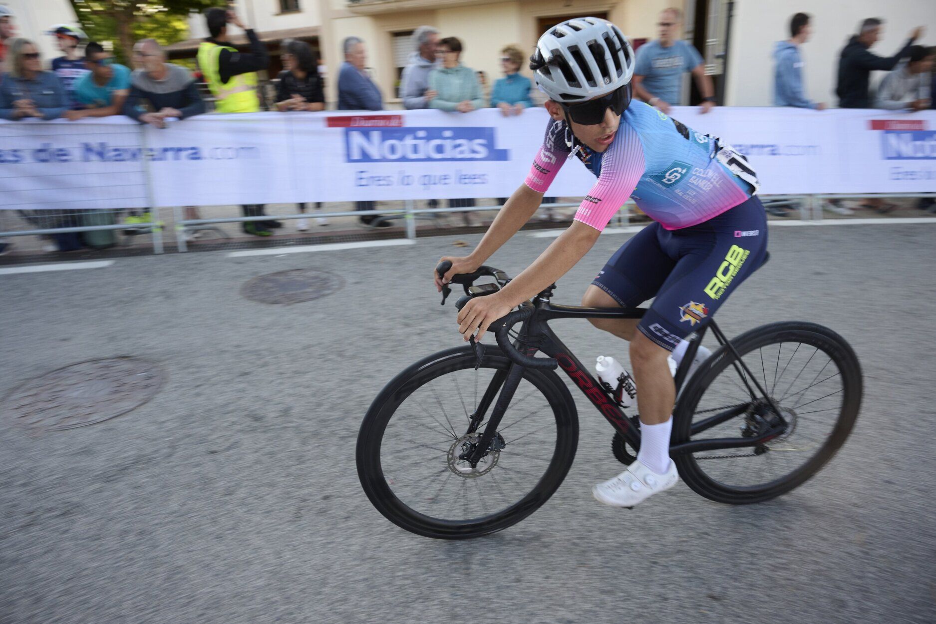 Imágenes de la tercera etapa de la Vuelta a Pamplona