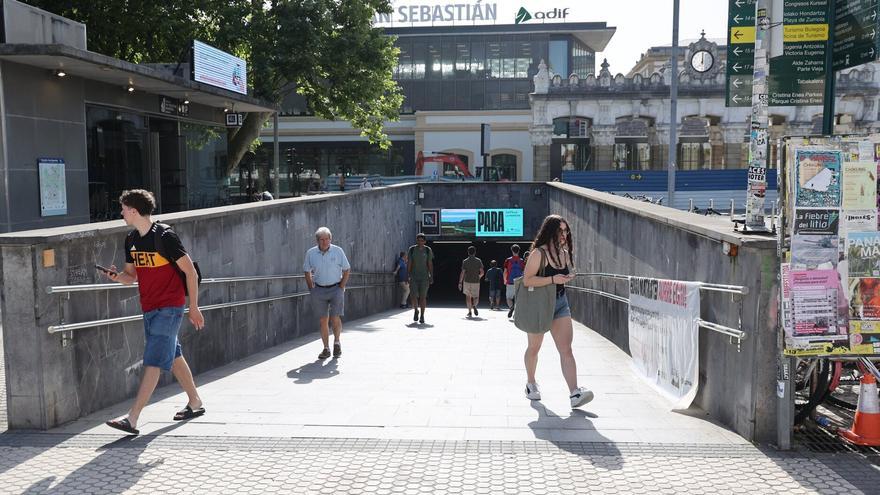 Cinco hombres a prisión por robar y agredir a una persona en Donostia