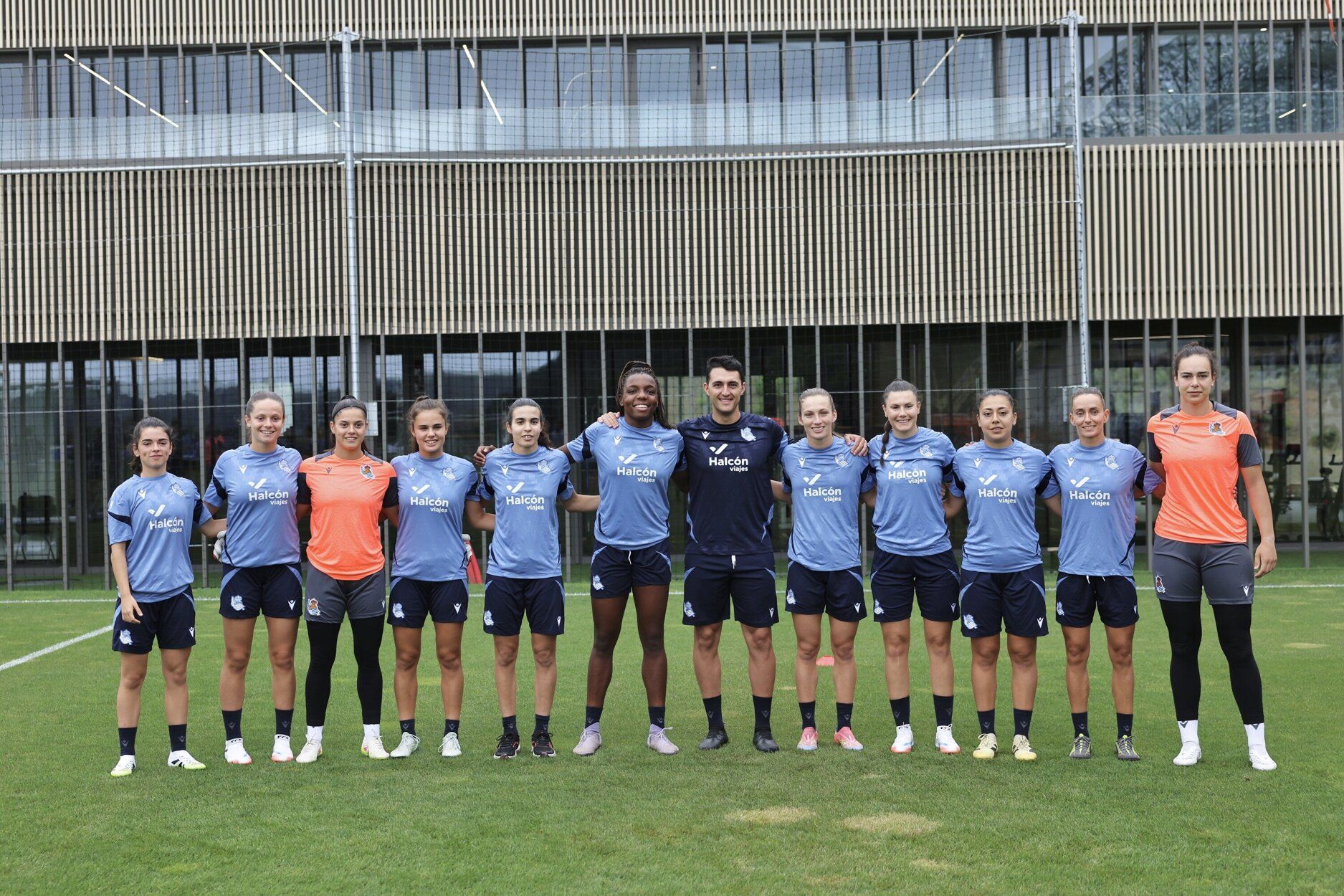 Primer entrenamiento de la Real femenino