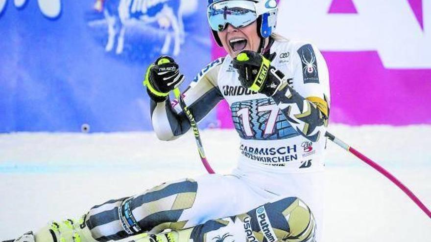 Lindsey Vonn agranda su leyenda