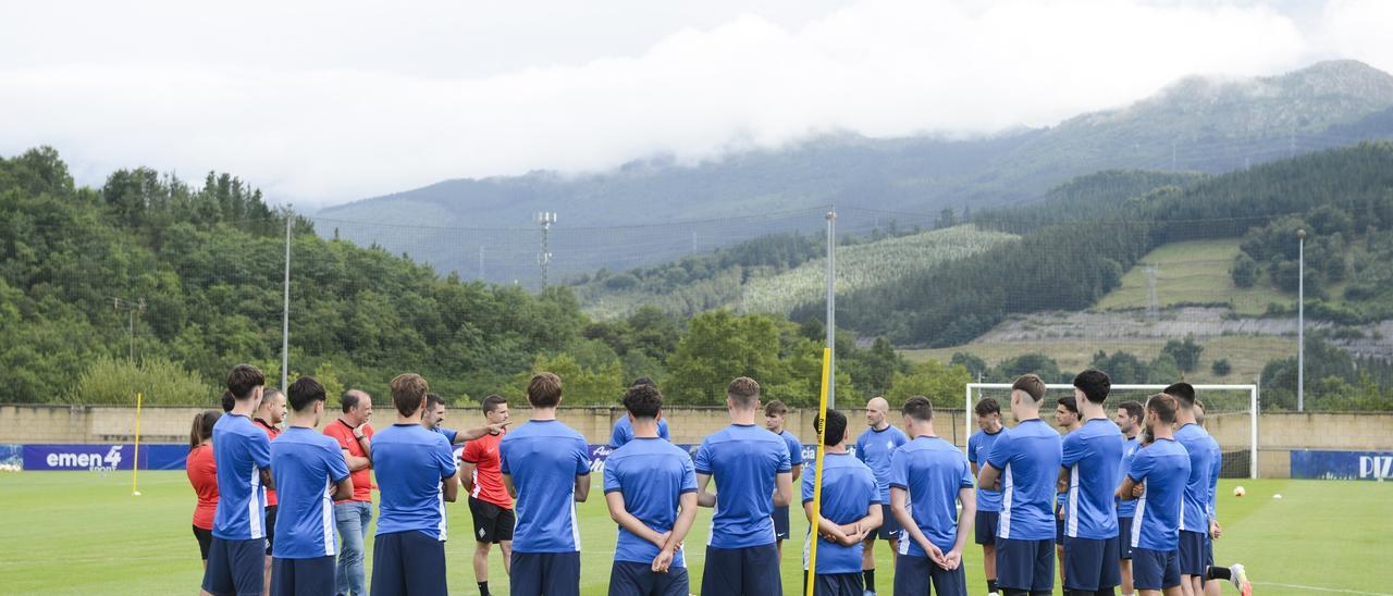 En imágenes: primer entrenamiento Amorebieta