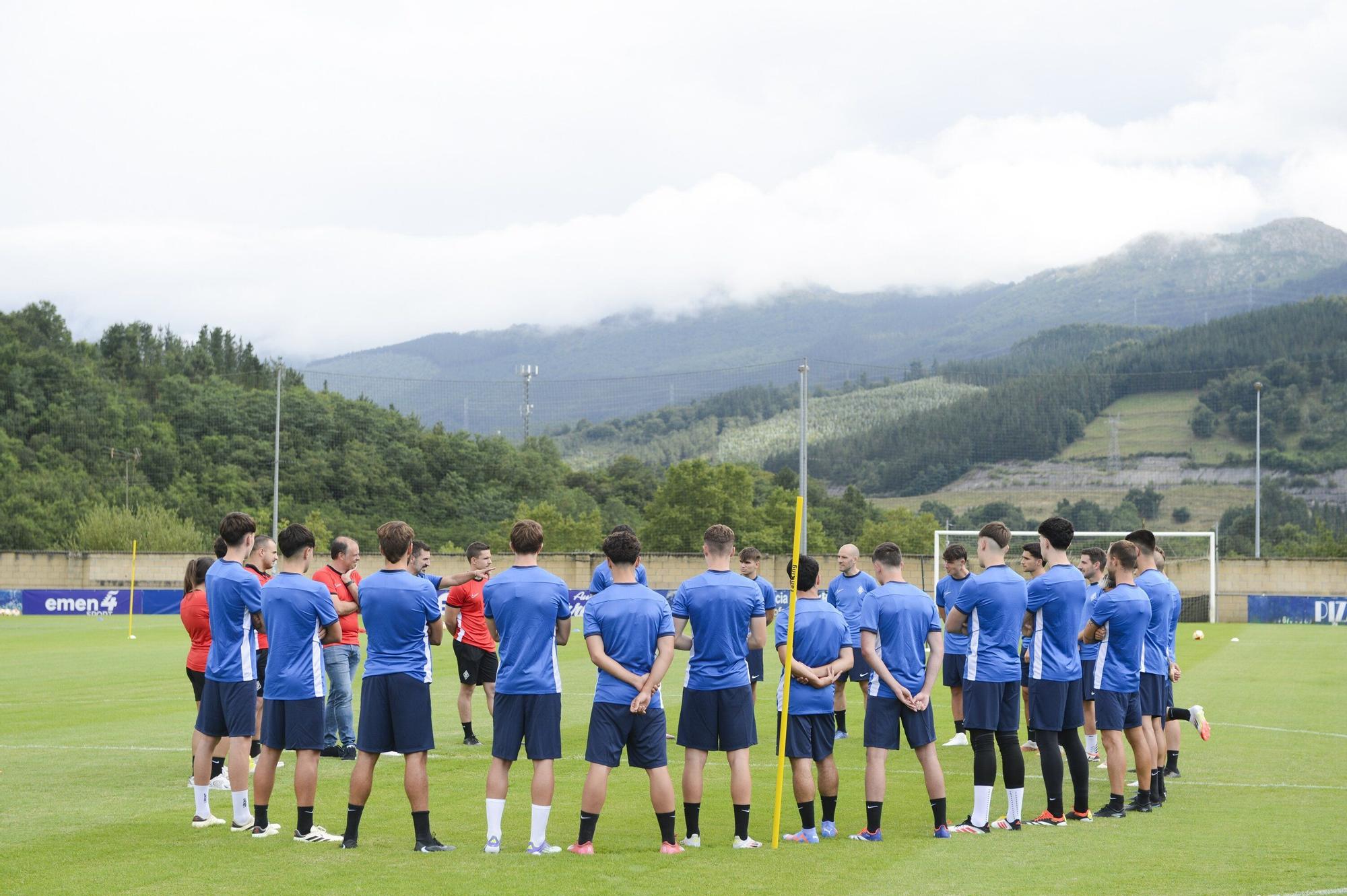 En imágenes: primer entrenamiento Amorebieta