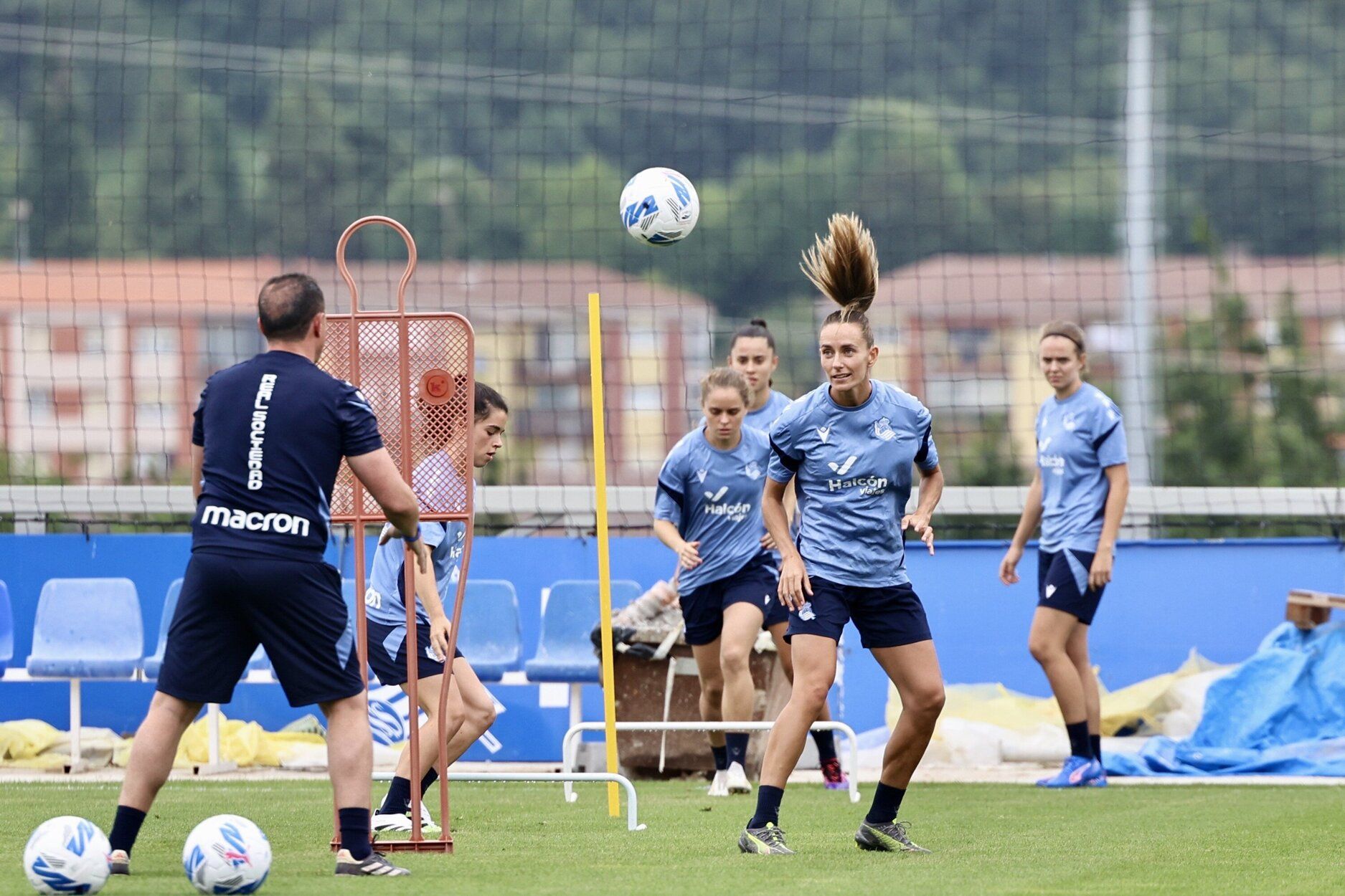 Primer entrenamiento de la Real femenino