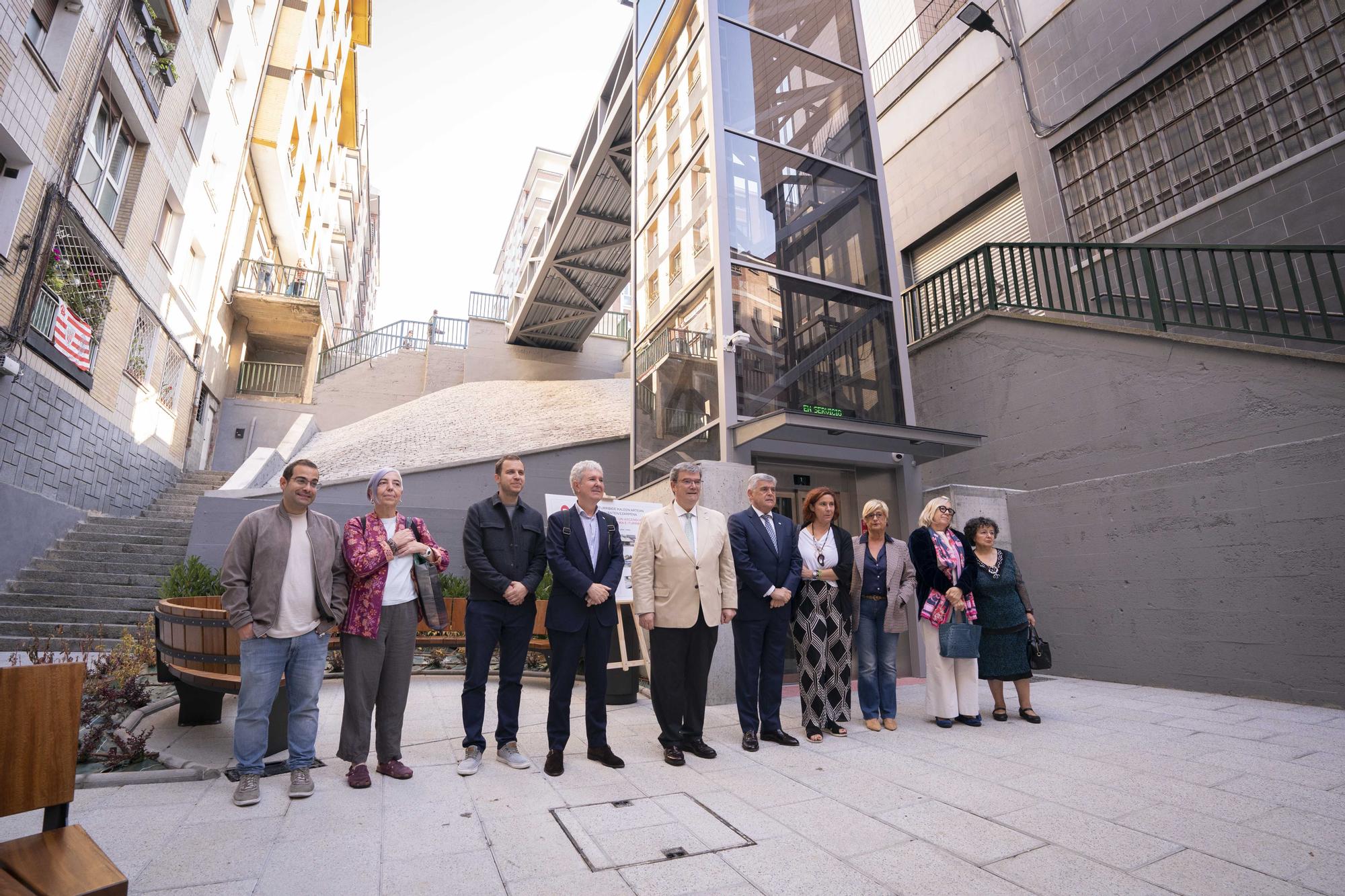 Nuevo ascensor entre Iturribide y Fika