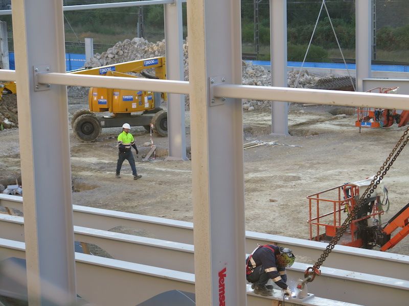 La espectacular obra de la empresa Smartlog de Urretxu, en imágenes
