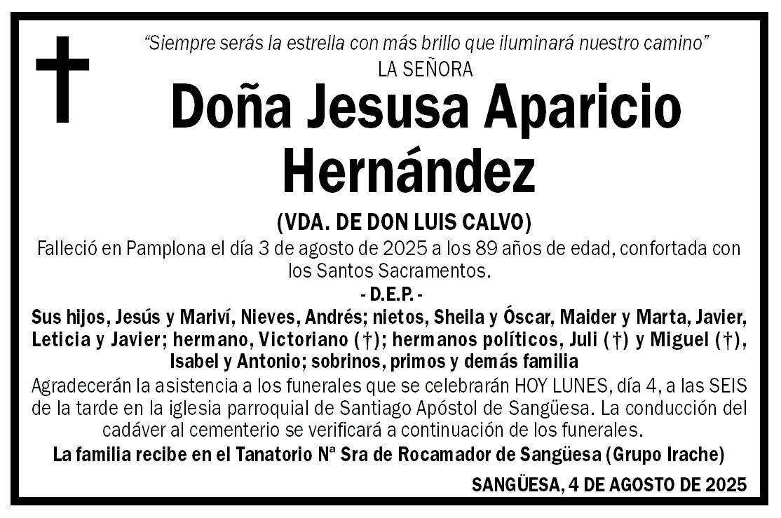 Jesusa Aparicio Hernández