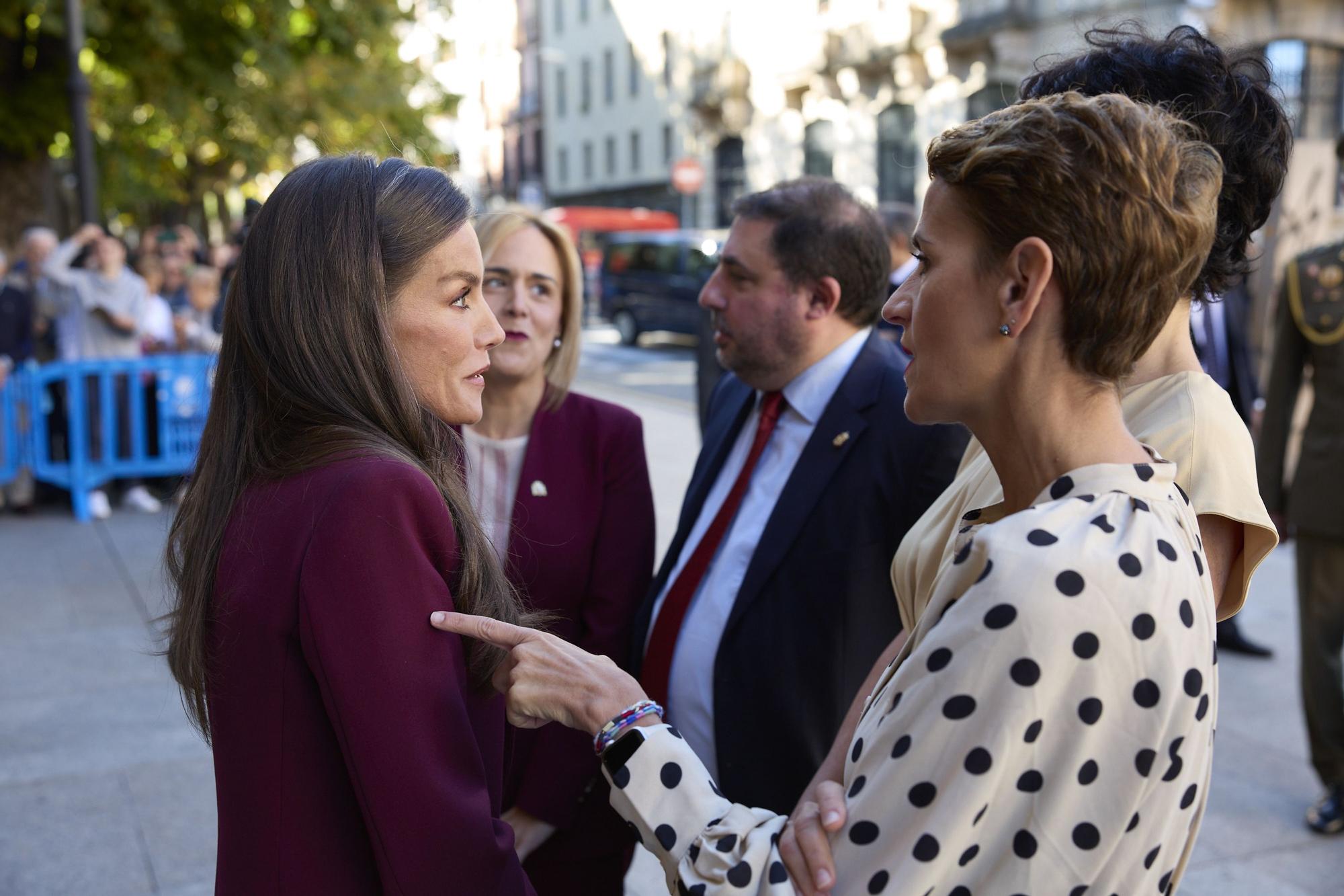 Visita de Felipe de Borbón, Leonor y Letizia a Navarra (viernes 26 de septiembre de 2025)