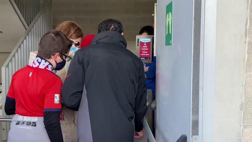 Nueva entrada al estadio de El Sadar