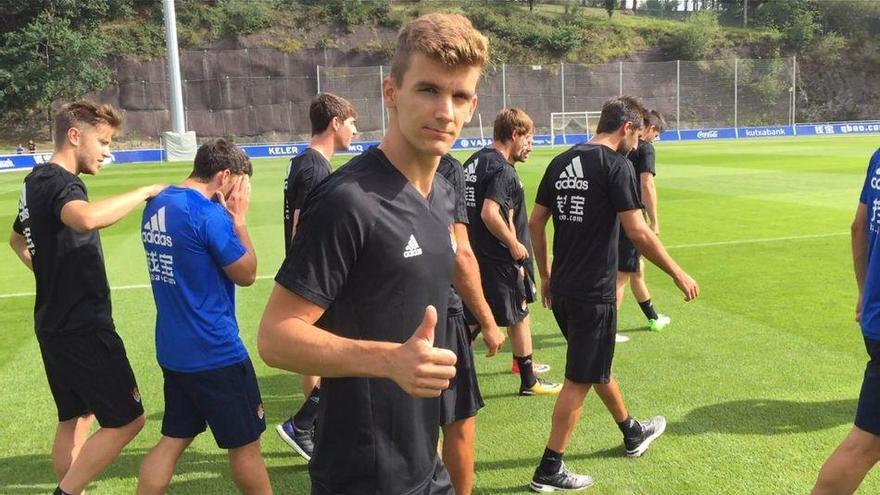 Diego Llorente se tuvo que retirar lesionado del terreno de juego