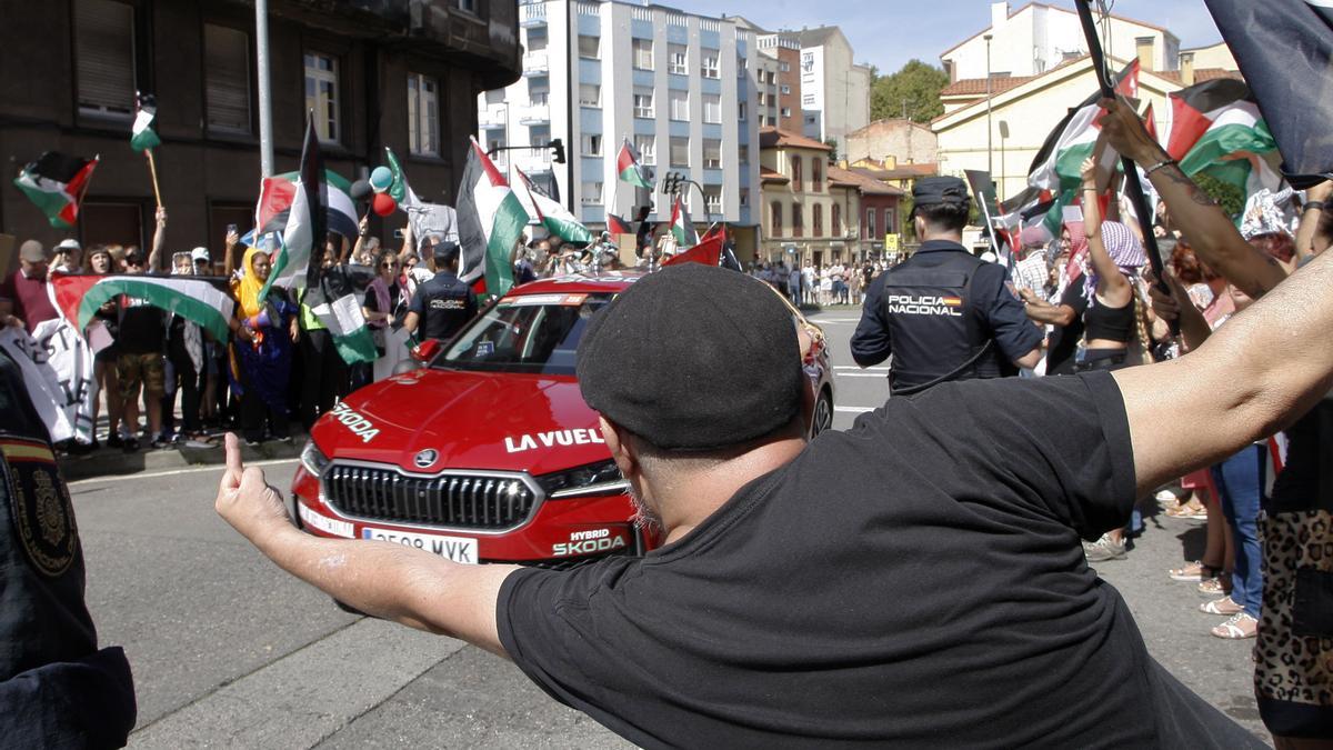 Protestas contra el Israel.