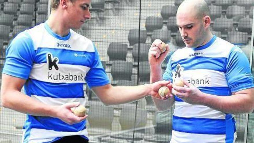 Guardias pretorianos en la Liga Kutxabank de pala