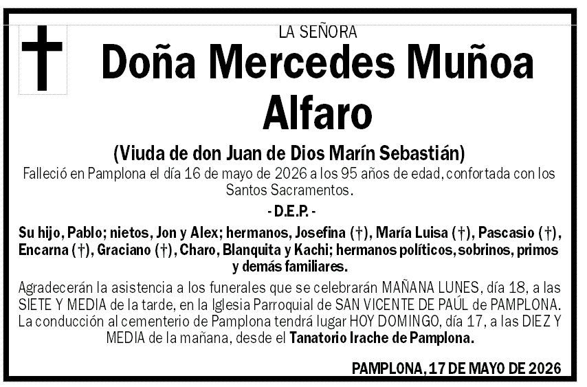 Mercedes Muñoa Alfaro
