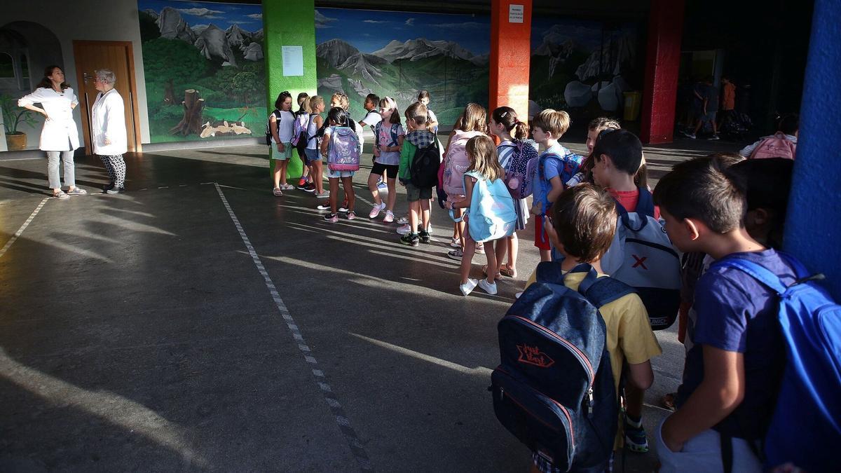 Vuelta al cole en el Colegio Claret-Larraona.