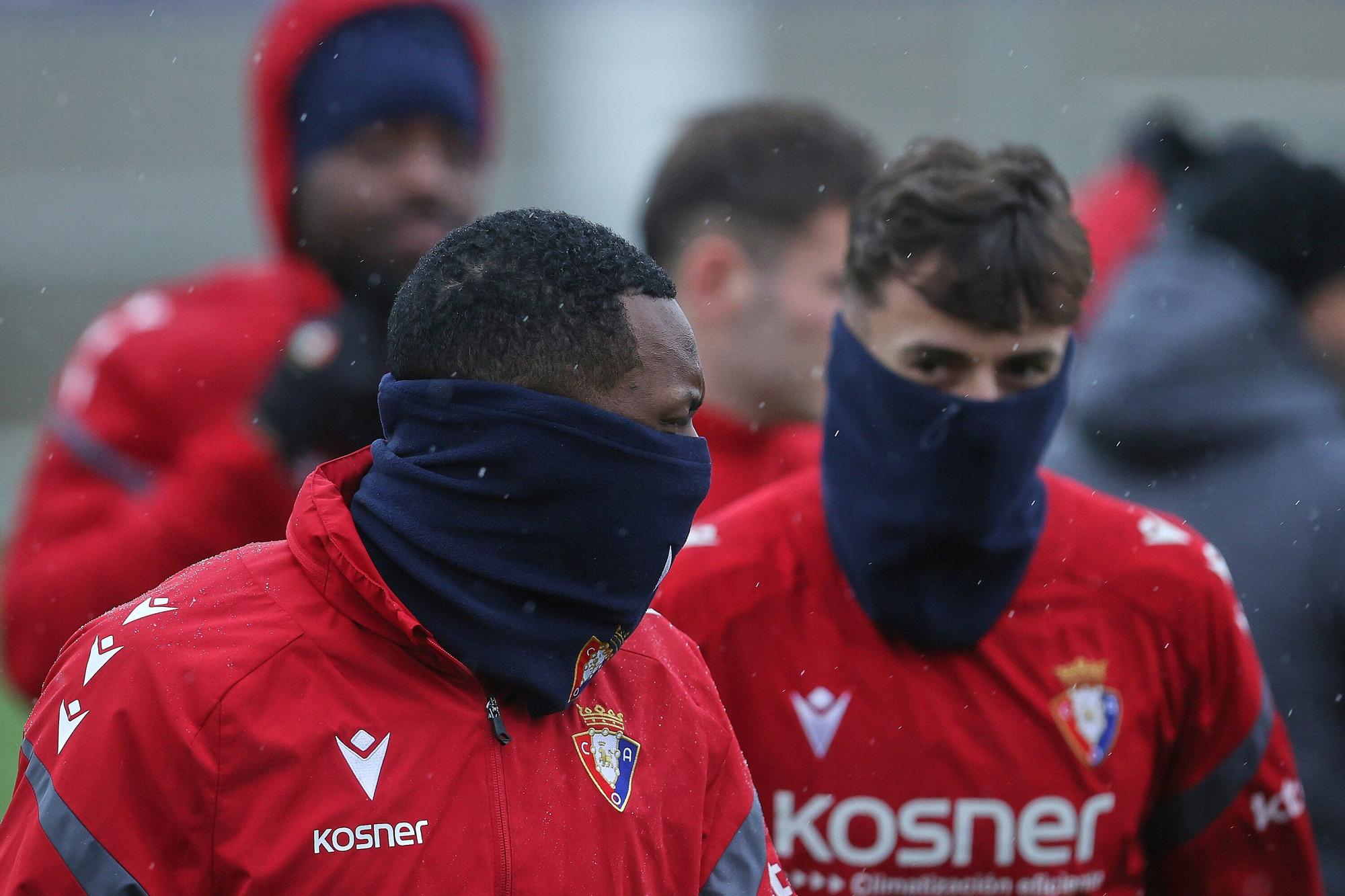 Fotos del entrenamiento de Osasuna (25/11/2025)