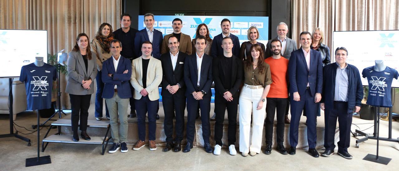 Fotos de la presentación de la X Medio Maratón Zubiri-Pamplona