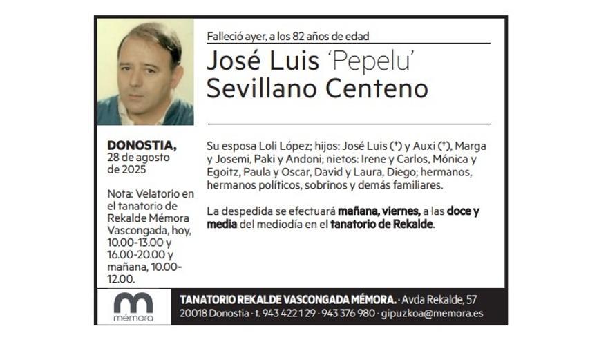 José Luis Sevillano Centeno