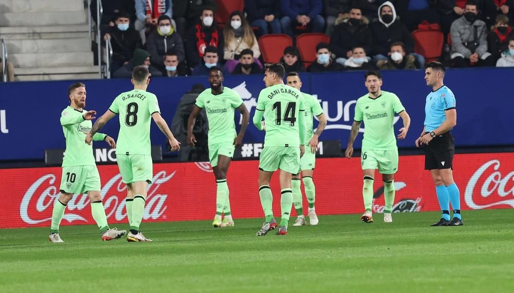 Imágenes del Osasuna-Athletic