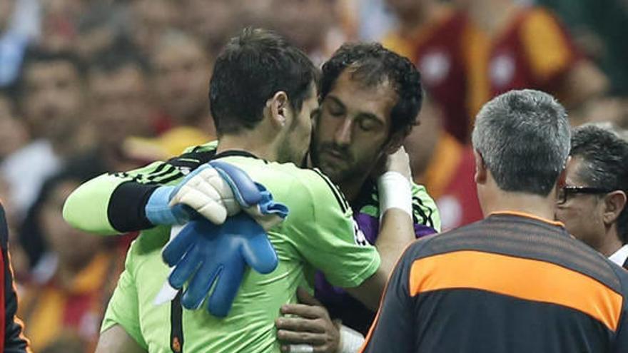 La lesión de Casillas se queda solo en un susto