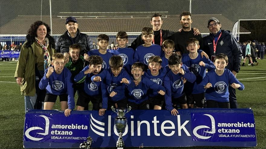 Athletic Gipuzkoa Eskola, campeón de la 21º edición del torneo internacional Lointek Amorebieta-Etxano CUP