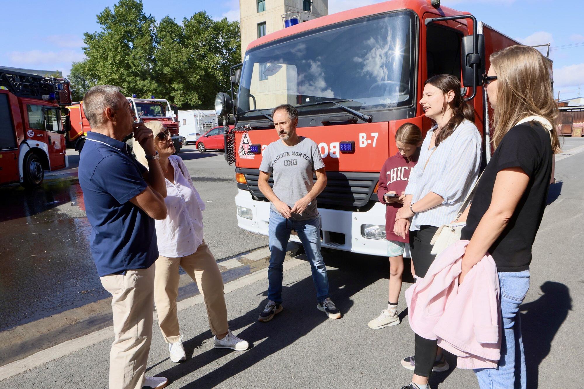 Vitoria envía camiones de bomberos a Ucrania
